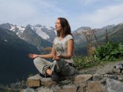 Ольга Фоменко (медитация в горах)